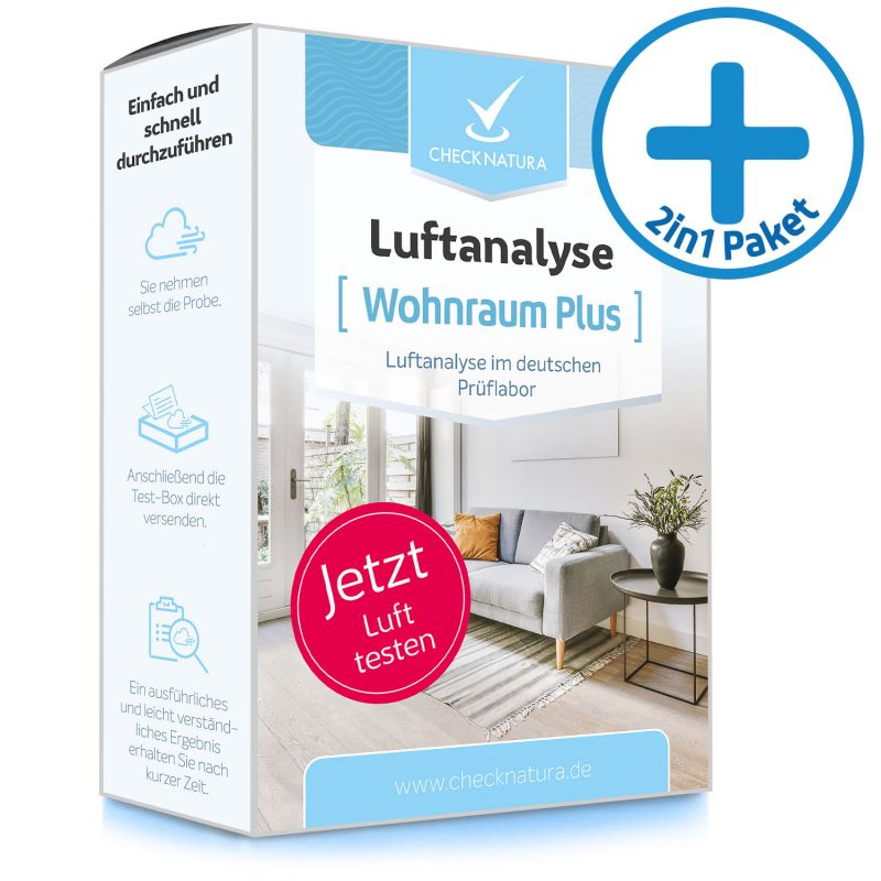 Lufttest Wohnraum Plus
