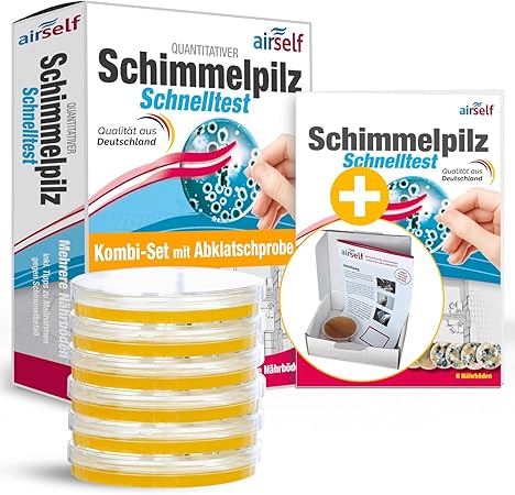 Schimmeltest 2in1 Abklatsch von airself