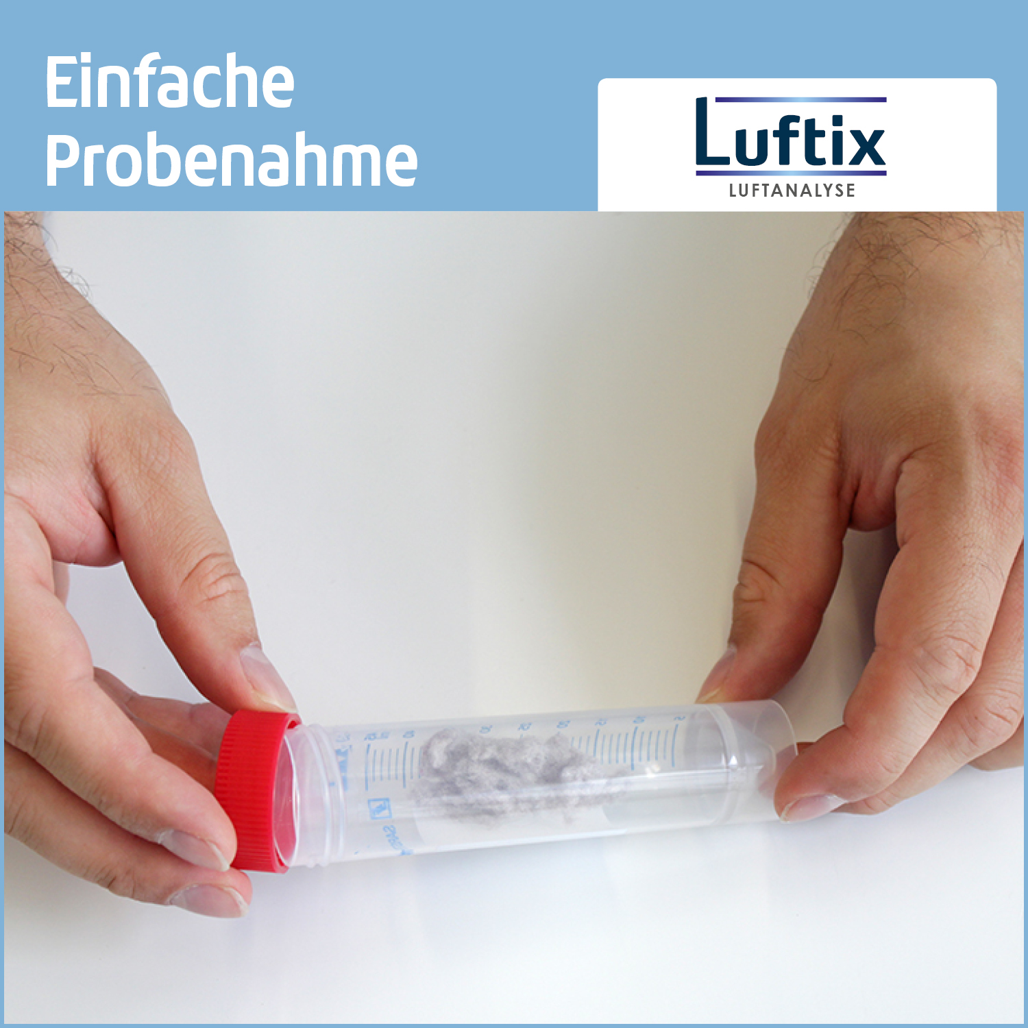 Luftix Luftanalyse Probenahme