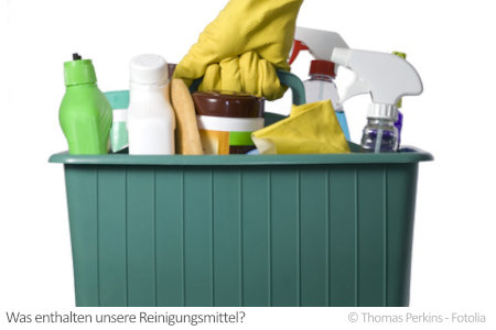 Welche Stoffe sind in Putzmitteln enthalten?