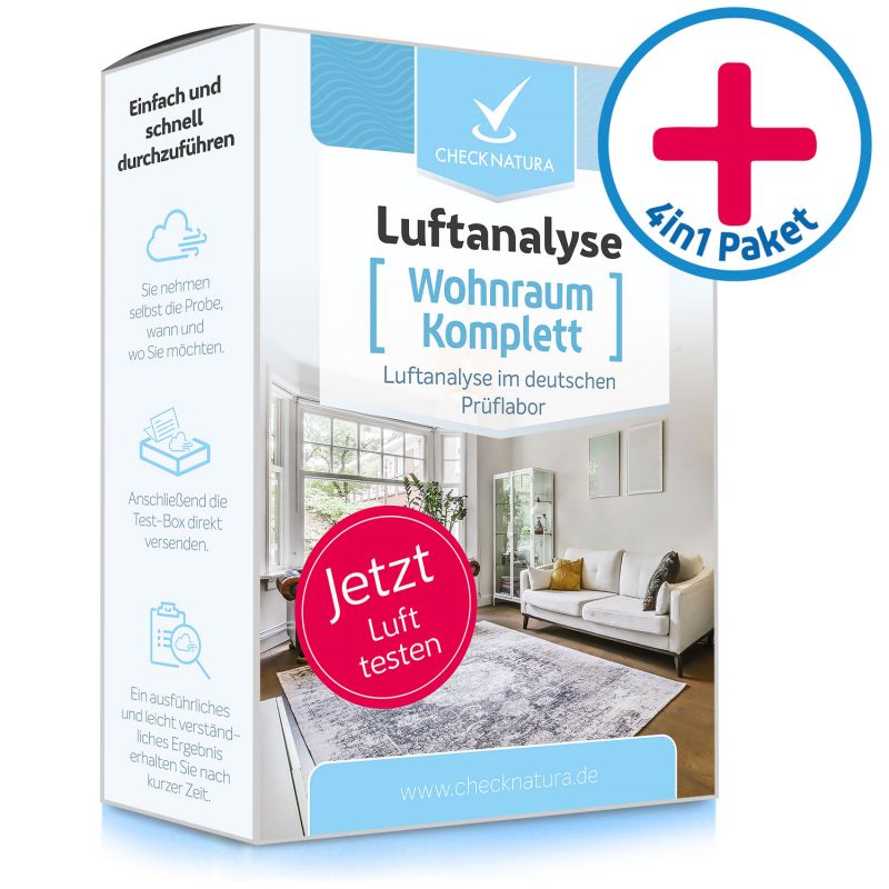 Luftanalyse Wohnraum Komplett