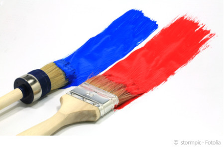 Schwermetalle in Wandfarben