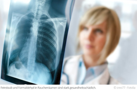 Schadstoffe in Raucherräumen