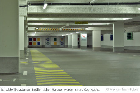 Schadstoffe in der Garage