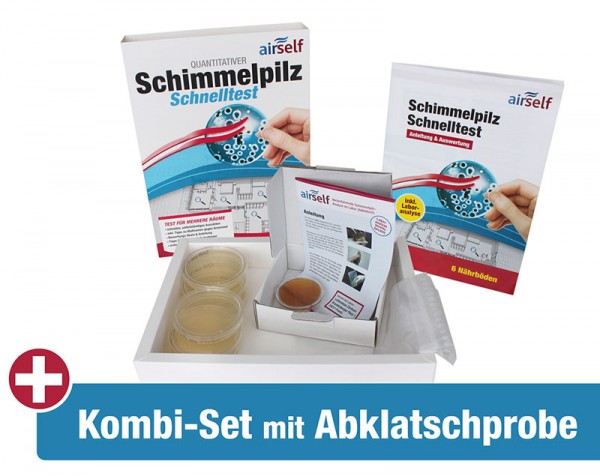 Schimmeltest 2in1 Abklatsch von airself