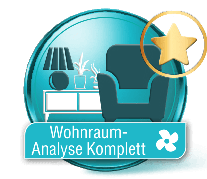 Luftanalyse Wohnraum Komplett